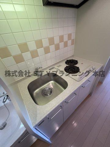 仲介手数料０円！プレサンス金山グリーンパークスのキッチン