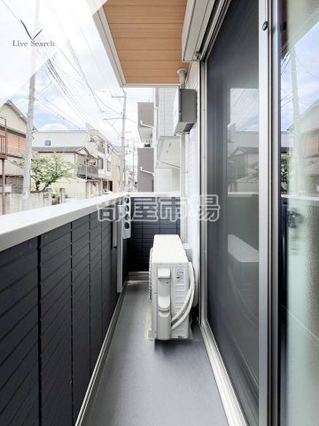 セレスティア千住元町のバルコニー