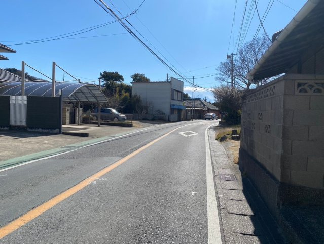 【前面道路含む現地写真】 | 鋸南町保田売地