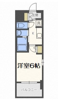 【間取り】 | エステムコート中之島GATEⅡ