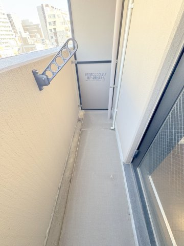 グローバン板橋のバルコニー