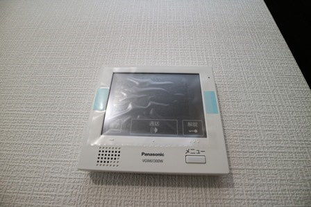 プラムフィールド東櫛原のセキュリティ|TVモニター付きで安心です☆