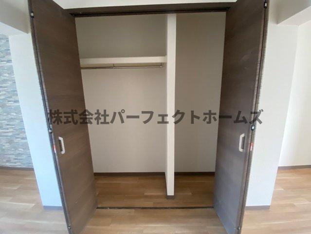 ダイバーシティ桜木町の収納|大きなスペースがあり、収納には困りません