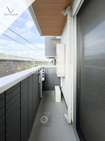 セレスティア千住元町のバルコニー