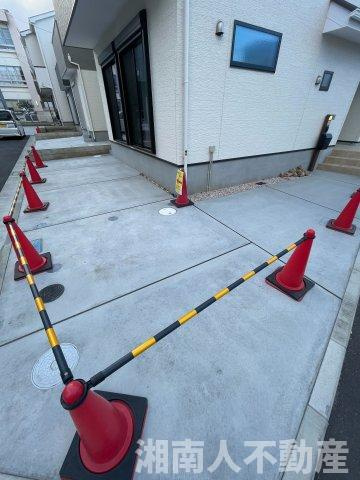 茅ヶ崎市萩園　新築戸建ての駐車場|駐車場です