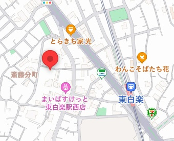 シティハイム　シーガルの地図