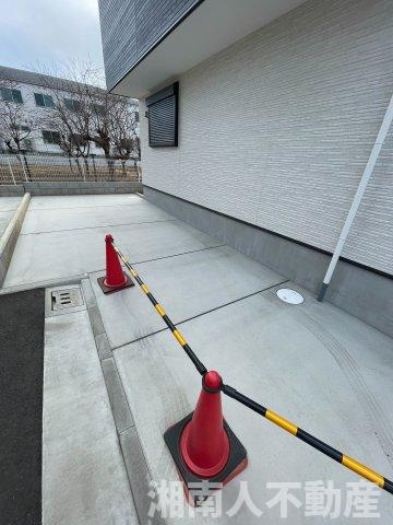 茅ヶ崎市萩園　新築戸建ての駐車場|駐車場です