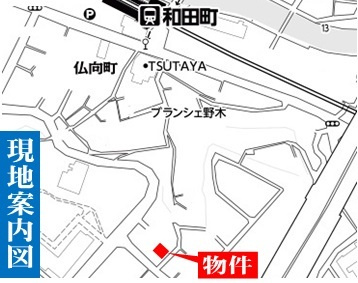 バラティエの地図|耐震構造のセキスイハイム施工