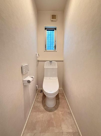 中央区小山2丁目　中古戸建のトイレ|トイレもきれいです