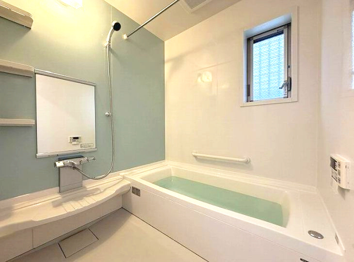 中央区小山2丁目　中古戸建の浴室|お風呂で日々の疲れを落としましょう