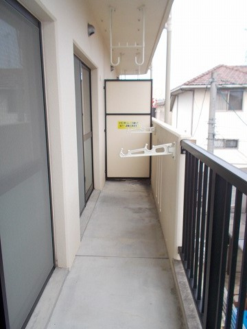 ユーミーセンターコム KMのバルコニー