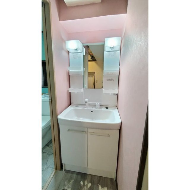 岐阜市本郷町２丁目のアパートの洗面所