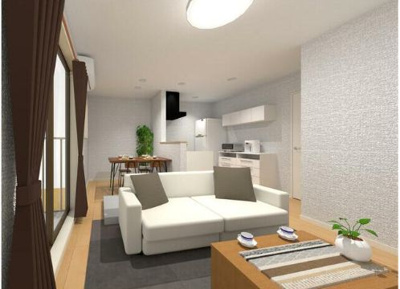 【居間・リビング】 | 南小泉4丁目テラスハウス