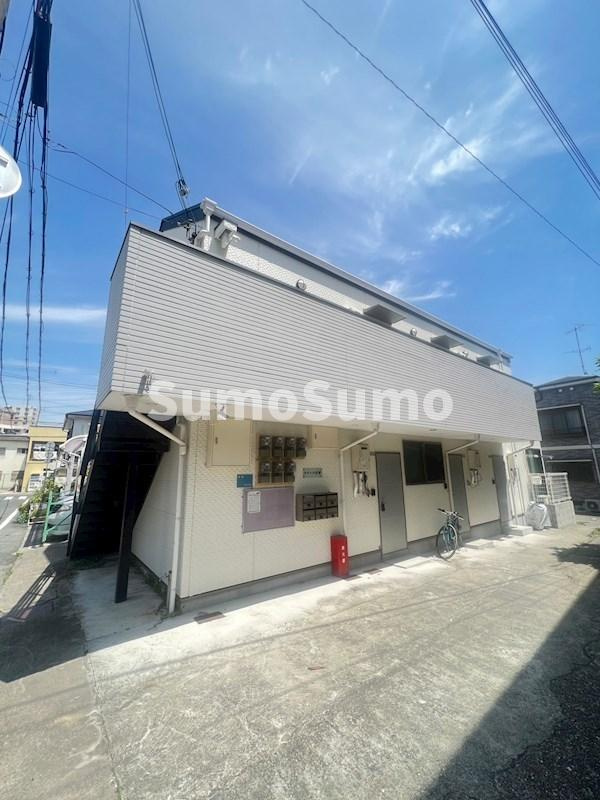 神戸市長田区池田広町のアパートの外観|外観は落ち着いています