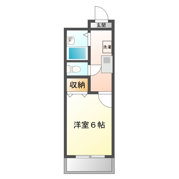アンピエスぜんの間取り