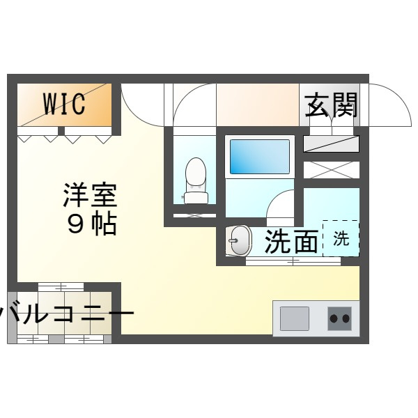 ジョイフル福田の間取り