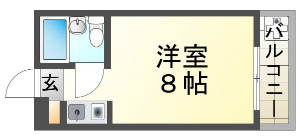 シンプルライフ千代が丘の間取り