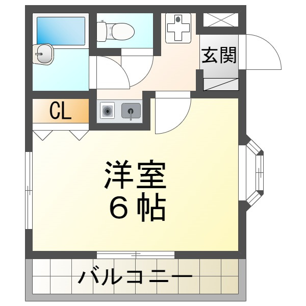 サンウィング神陽の間取り