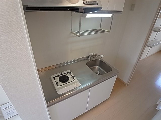 神戸市長田区松野通２丁目のアパートのキッチン