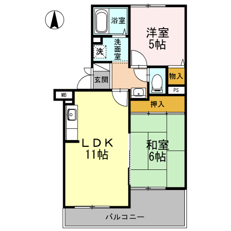 【間取り】 | 髙井マンション