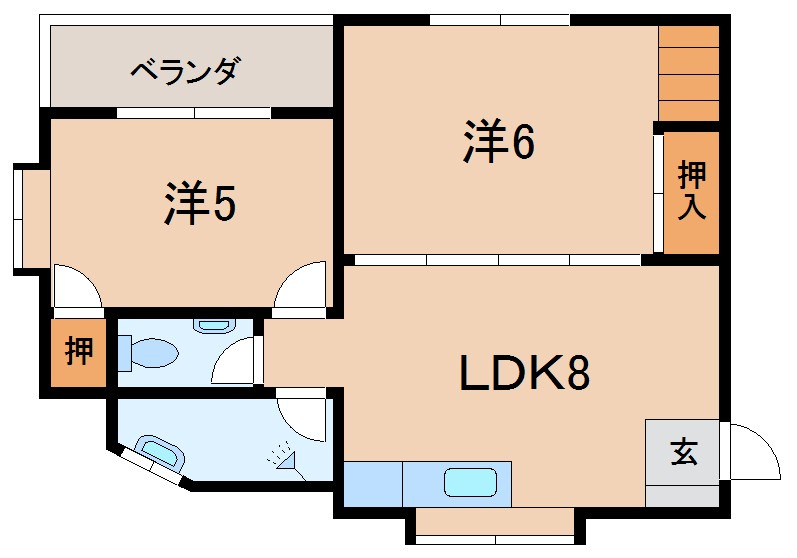 東宝ビル14の間取り