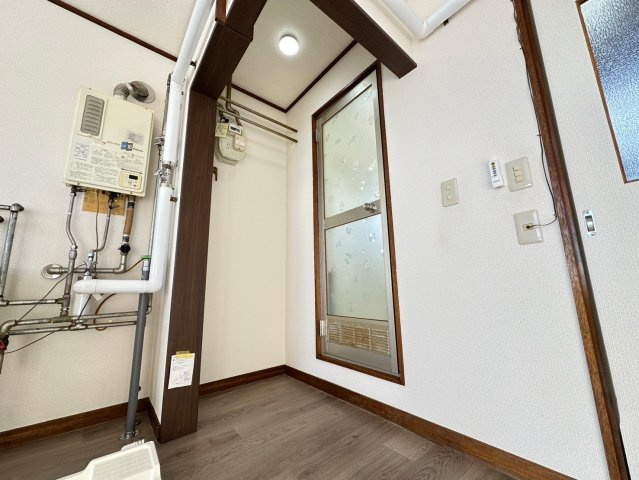 釧路市大楽毛西２丁目のアパートの洗面所