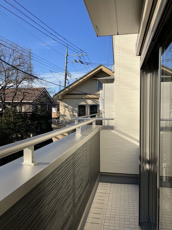 サンライズ国立Ⅱ のバルコニー