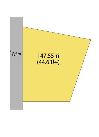 和歌山市上野・土地・126740の区画図