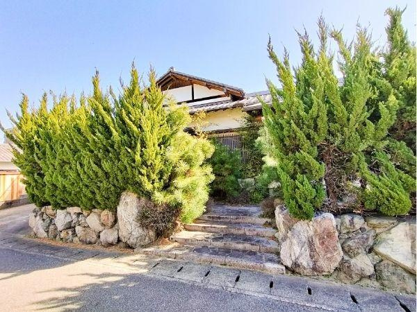 大在北二丁目上物付き　土地の前面道路含む現地写真