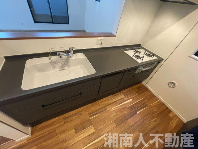 茅ヶ崎市萩園　新築戸建てのキッチン|キッチンです