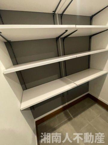 茅ヶ崎市萩園　新築戸建ての収納|大きなスペースがあり、収納には困りません