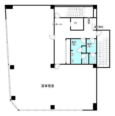 康生通南　東海保険・ガーデンビルの間取り