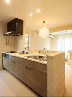 【キッチン】 | 宇都宮市末広１丁目　戸建 | システムキッチン