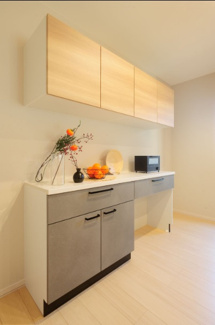 【キッチン】 | 宇都宮市末広１丁目　戸建 | 背面カウンター