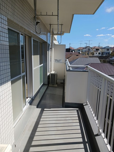 リバーサイドのバルコニー