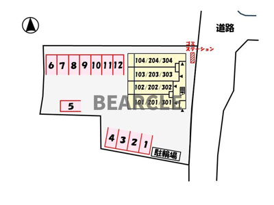 【区画図】 | サニーサイド・レオ