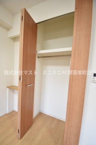 大阪市中央区玉造１丁目の賃貸マンションの収納
