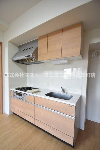 大阪市中央区玉造１丁目の賃貸マンションのキッチン