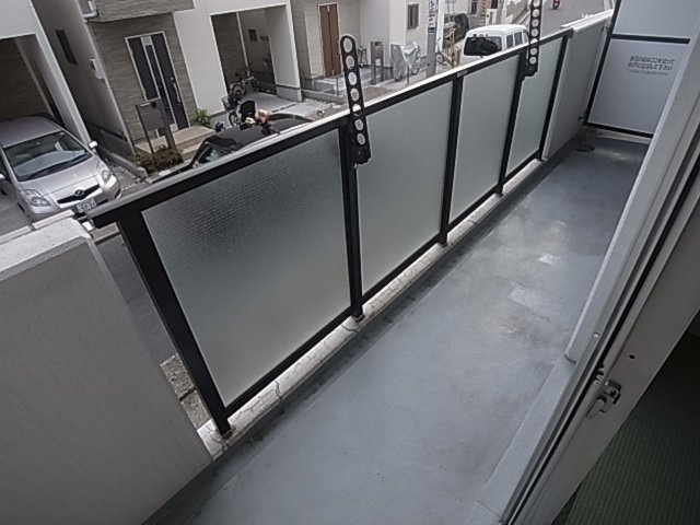 神戸市長田区長尾町２丁目の賃貸マンションのバルコニー