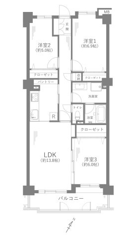シーアイマンション京命の画像