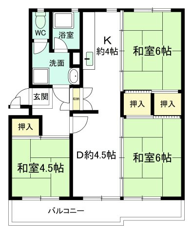 【間取り】の画像