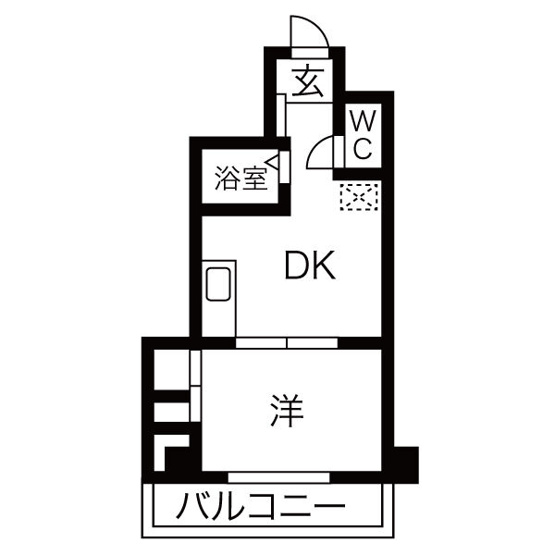 【間取り】 | 第5名昭ビル