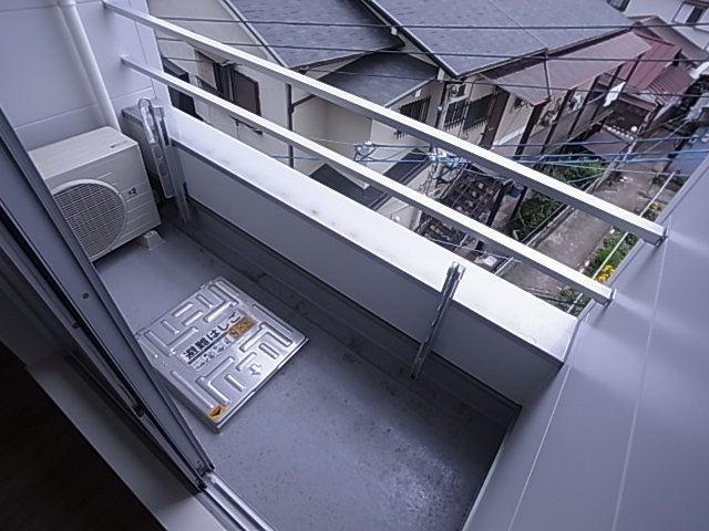 神戸市須磨区北町３丁目のハイツのバルコニー|バルコニー