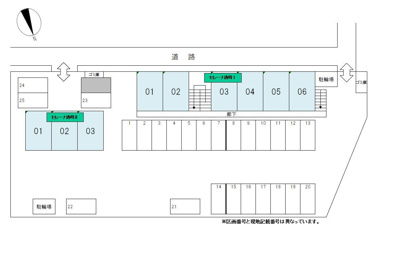 【区画図】 | セレーナ唐崎Ⅱ