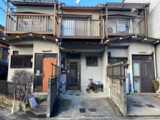 【外観】 | 山科区川田菱尾田　中古テラスハウス（賃貸オーナーチェンジ）