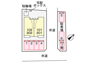 【駐車場】
