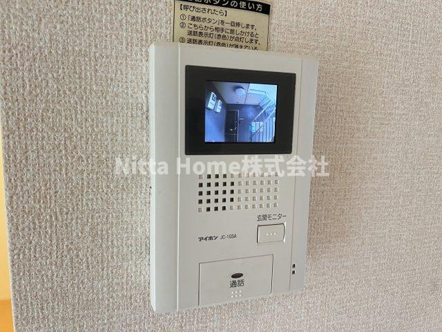 サニークレスト三和のセキュリティ|TVインターホンもあります(^^♪