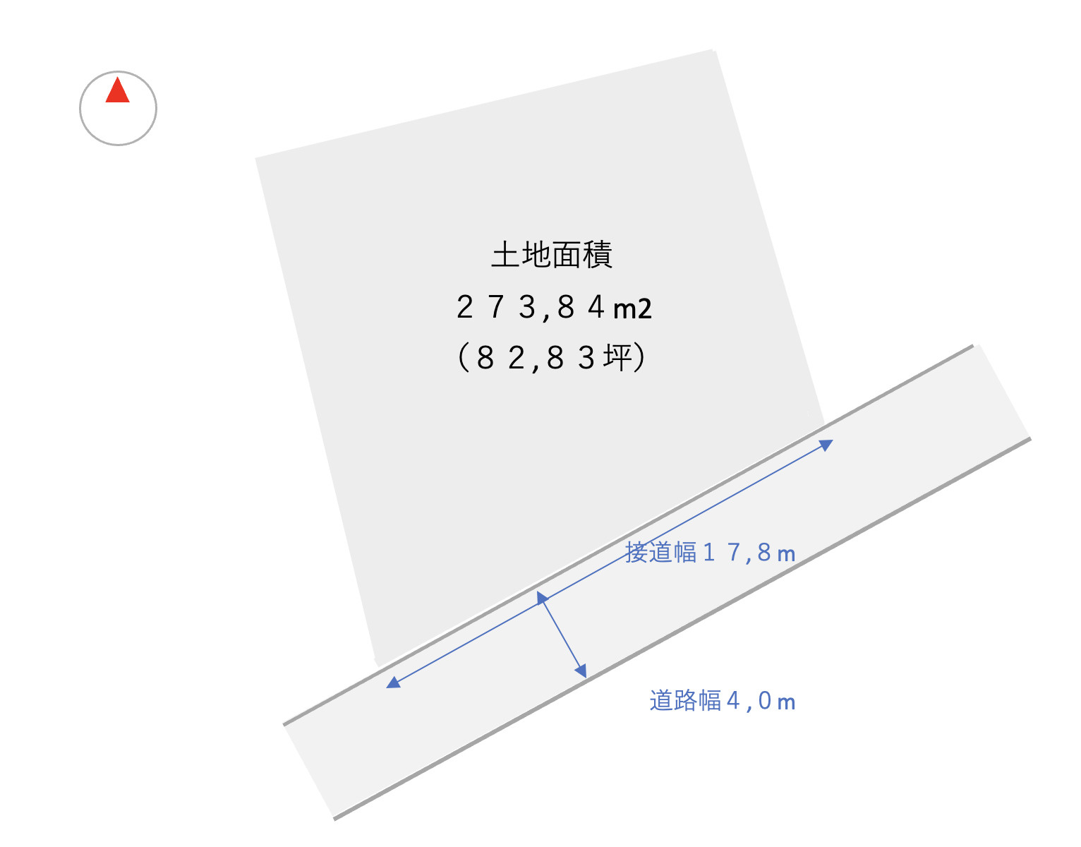 柴橋字金谷売地