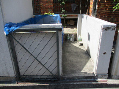 【その他共用部分】 | ダフゴ第２マンション | 敷地内ゴミ置き場です