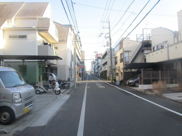 大田区仲池上２丁目の倉庫の周辺
